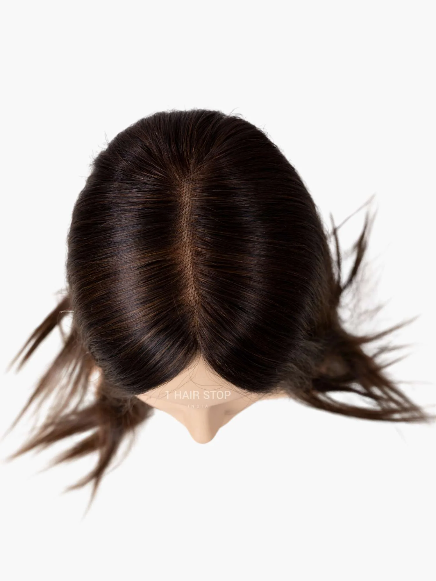 3x5" Balayage Luxury Lace Hair Topper - Image 4