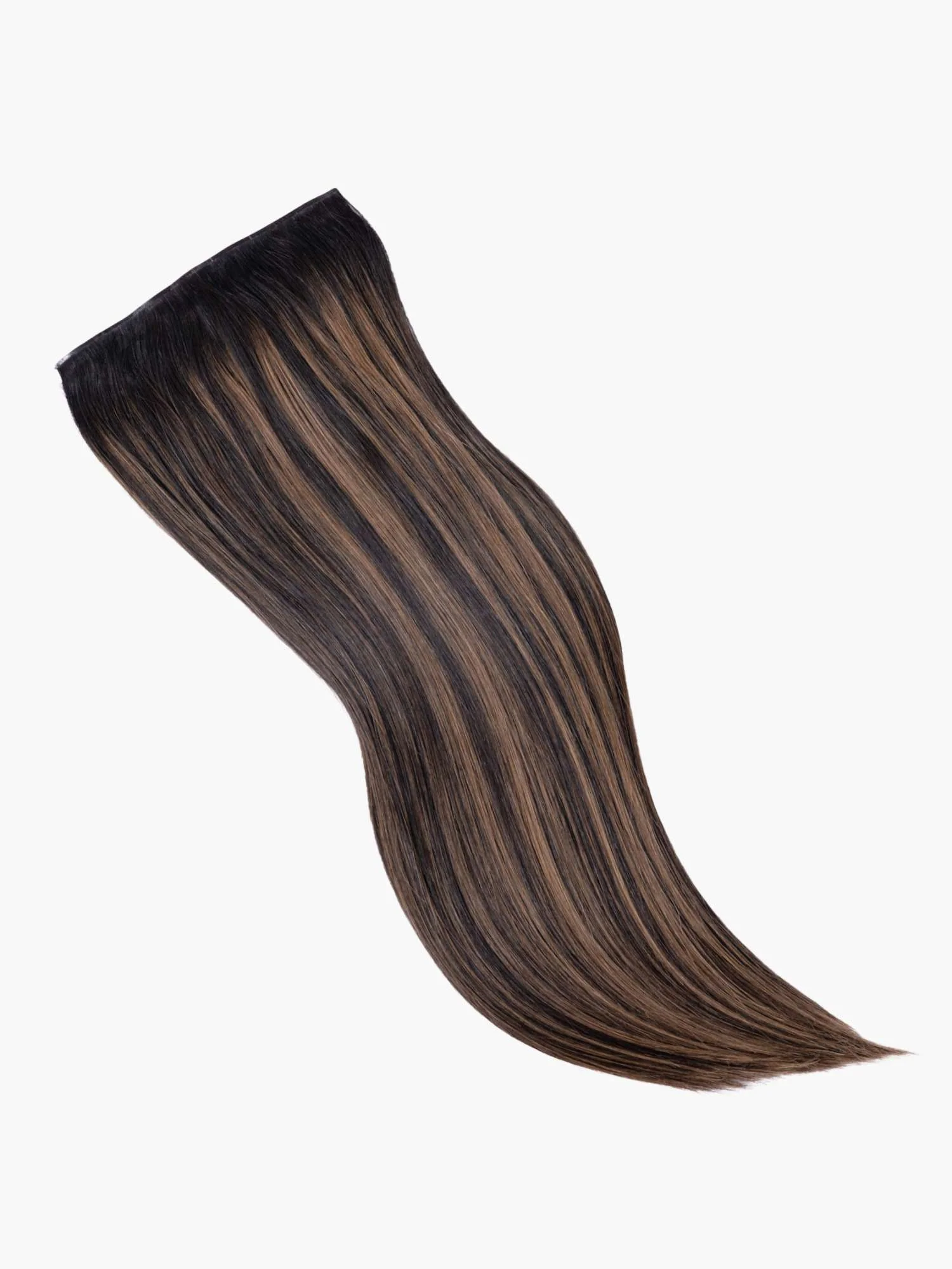 Ash Blonde Balayage - Seamless 3 Set Clip-in Extensions - Image 4