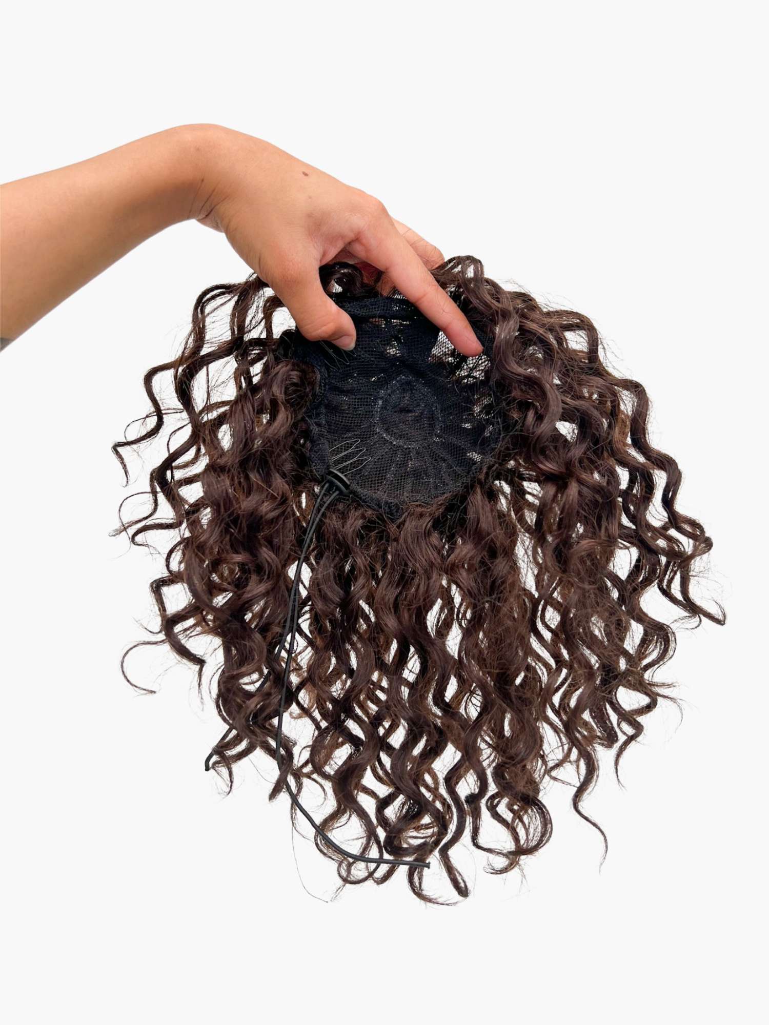 Curly Hair Clip-in Bun - Image 6