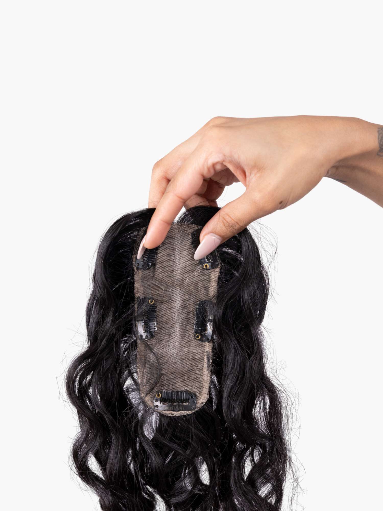 Curly Silk Hair Topper - Image 5