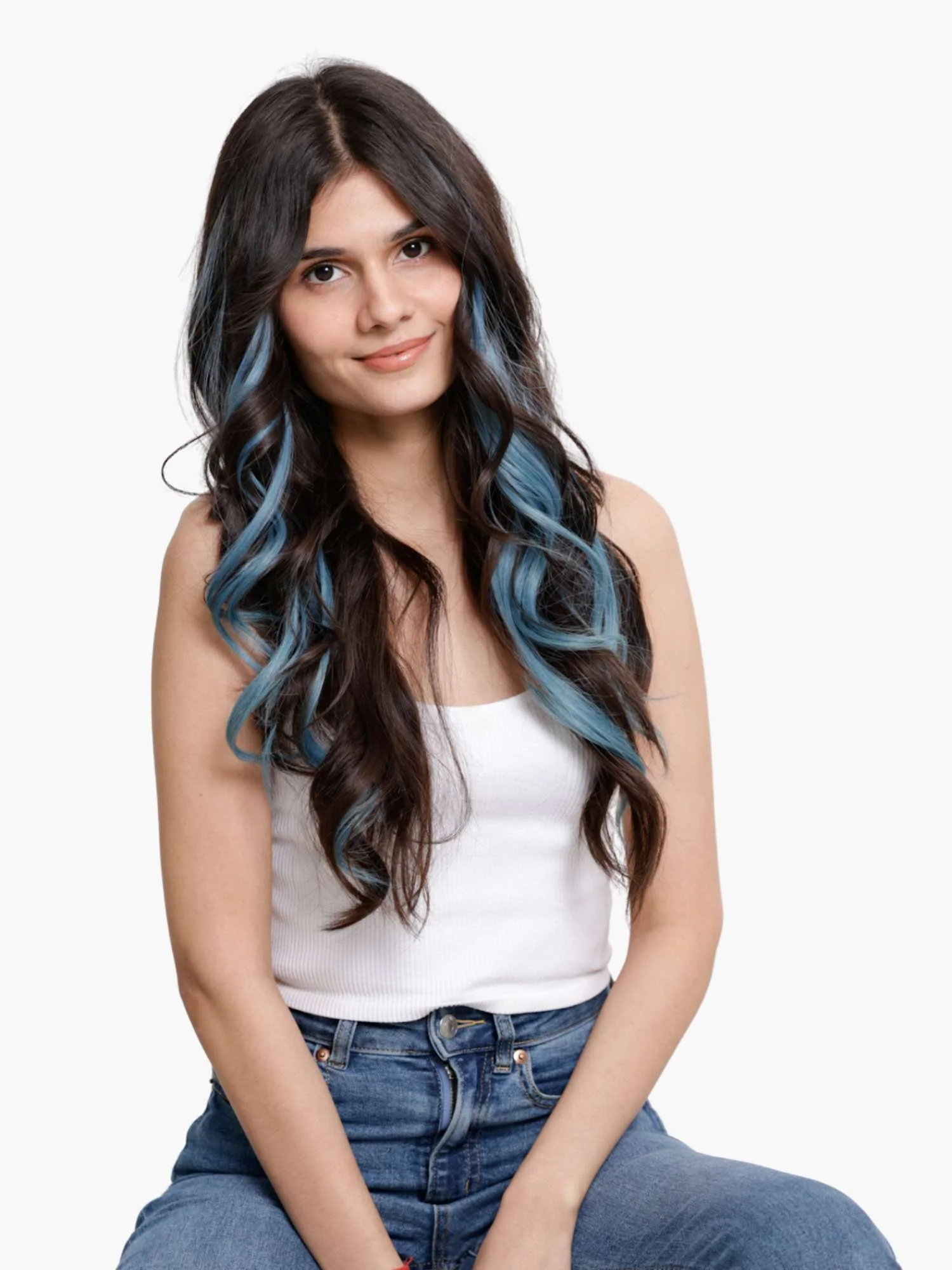 Ombré Persian Blue Streaks - Image 3