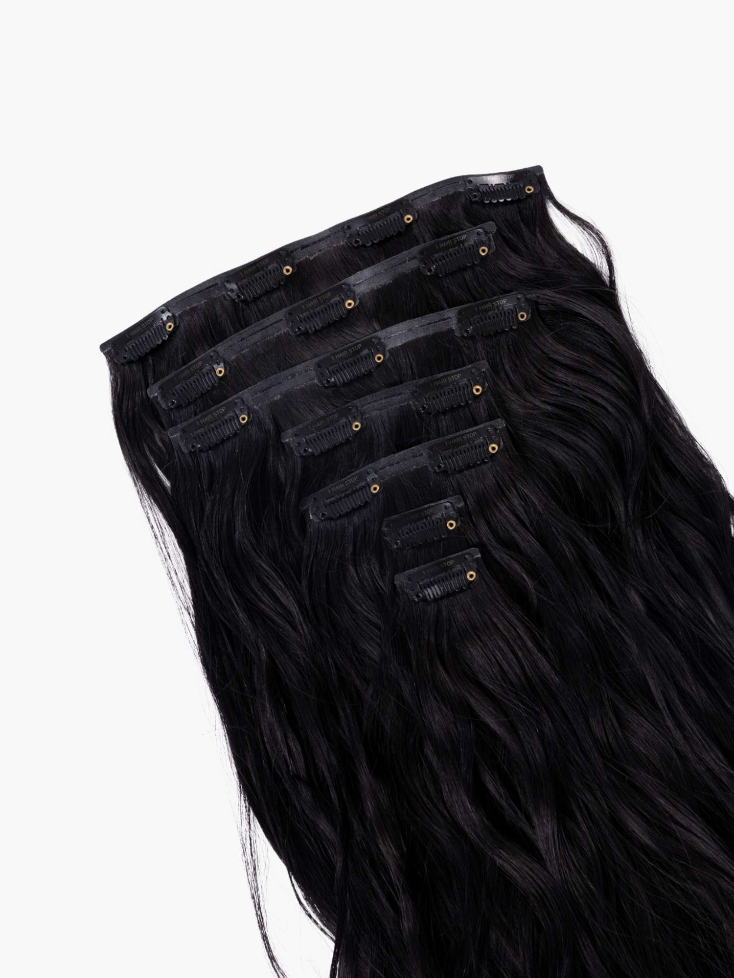 Seamless 7 Set Clip-in Extensions - Wavy - Image 5