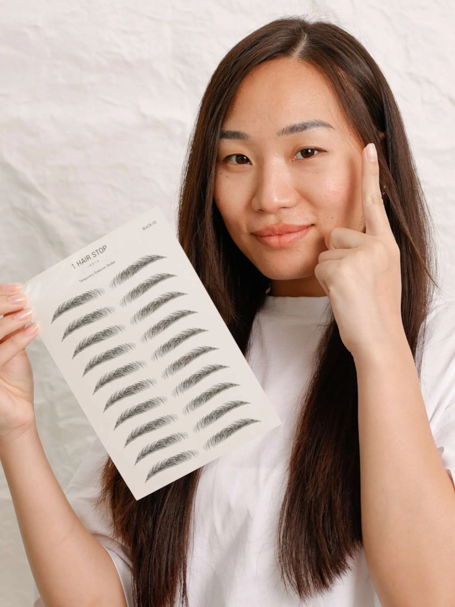 Temporary Eyebrow Sticker - Perfection (Black 02) - Image 5