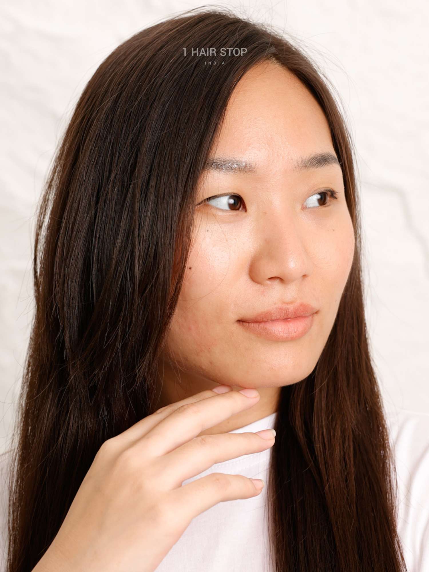 Temporary Eyebrow Sticker - Tapered (Black 01) - Image 4